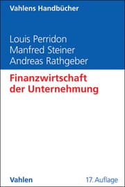 Cover von Finanzwirtschaft der Unternehmung