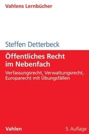 Cover von Öffentliches Recht im Nebenfach