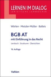 Cover von BGB AT