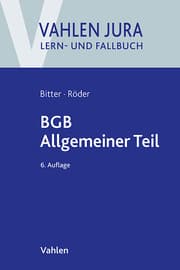 Cover von BGB Allgemeiner Teil