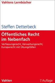 Cover von Öffentliches Recht im Nebenfach