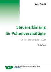 Cover von Steuererklärung für Polizeibeschäftigte