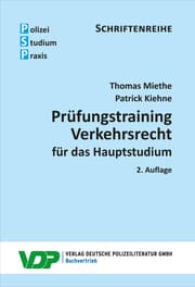 Cover von Prüfungstraining Verkehrsrecht für das Hauptstudium