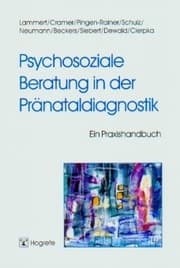 Cover von Psychosoziale Beratung in der Pränataldiagnostik