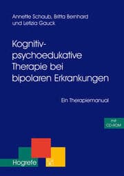 Cover von Kognitiv-psychoedukative Therapie bei bipolaren Erkrankungen