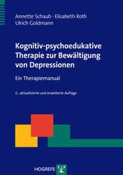 Cover von Kognitiv-psychoedukative Therapie zur Bewältigung von Depressionen