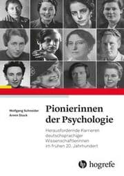 Cover von Pionierinnen der Psychologie