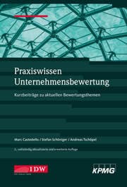 Cover von Praxiswissen Unternehmensbewertung