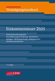 Cover von Veranlagungshandbuch Einkommensteuer 2025