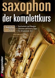Cover von Saxophon - der Komplettkurs