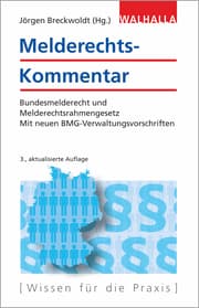 Cover von Melderechts-Kommentar