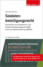 Cover von Soldatenbeteiligungsrecht