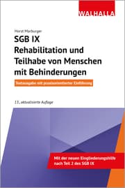 Cover von SGB IX - Rehabilitation und Teilhabe von Menschen mit Behinderungen