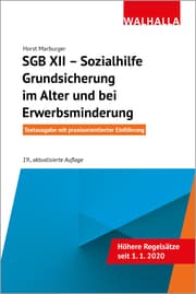 Cover von SGB XII - Sozialhilfe: Grundsicherung im Alter und bei Erwerbsminderung