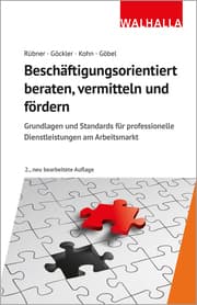 Cover von Beschäftigungsorientiert beraten, vermitteln und fördern