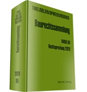 Cover von Baurechtssammlung. Rechtsprechung des Bundesverwaltungsgerichts,... / Baurechtssammlung