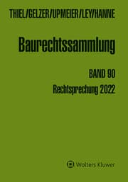 Cover von Baurechtssammlung 90