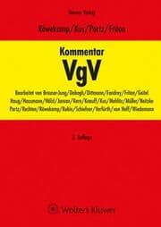 Cover von Kommentar zur VgV