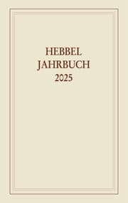 Cover von Hebbel-Jahrbuch 80/2025