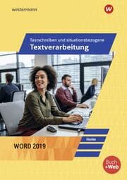 Cover von Tastschreiben und situationsbezogene Textverarbeitung mit Word 2019
