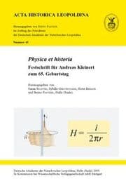 Cover von Physia et historia