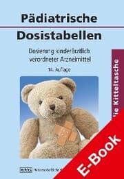 Cover von Pädiatrische Dosistabellen