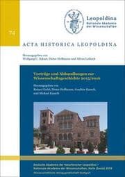 Cover von Vorträge und Abhandlungen zur Wissenschaftsgeschichte 2015/2016