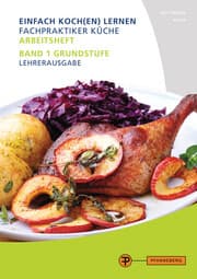 Cover von Lösungen Arbeitsheft Fachpraktiker Küche - Band 1