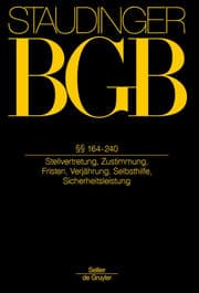 Cover von §§ 164-240