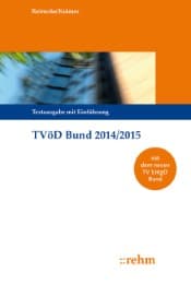 Cover von TVöD Bund 2014/2015