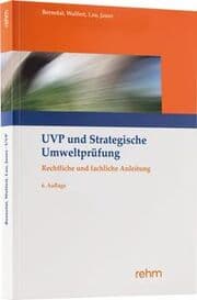 Cover von UVP und strategische Umweltprüfung