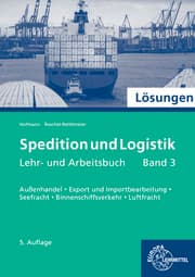 Cover von Spedition und Logistik, Lehr- und Arbeitsbuch 3