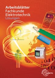 Cover von Arbeitsblätter Fachkunde Elektrotechnik