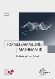 Cover von Formelsammlung Mathematik für Wirtschaft und Technik