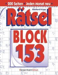 Cover von Rätselblock 153