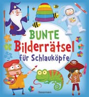Cover von Bunte Bilderrätsel für Schlauköpfe