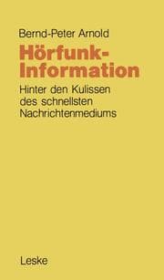 Cover von Hörfunk-Information