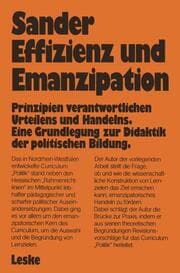 Cover von Effizienz und Emanzipation