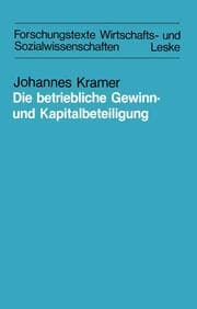 Cover von Die betriebliche Gewinn- und Kapitalbeteiligung