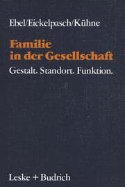 Cover von Familie in der Gesellschaft