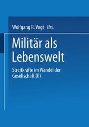 Cover von Militär als Lebenswelt