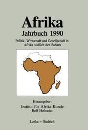 Cover von Afrika Jahrbuch 1990