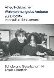 Cover von Wahrnehmung des Anderen