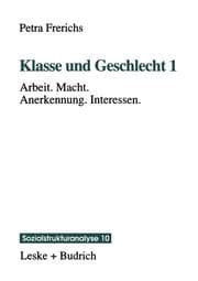 Cover von Klasse und Geschlecht 1
