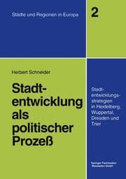 Cover von Stadtentwicklung als politischer Prozeß