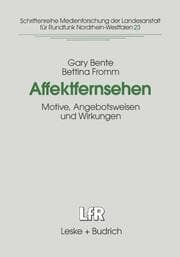 Cover von Affektfernsehen