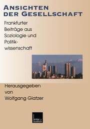 Cover von Ansichten der Gesellschaft
