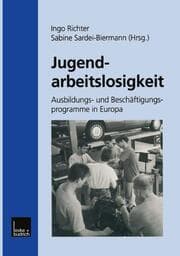 Cover von Jugendarbeitslosigkeit