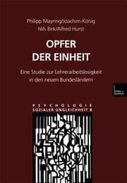 Cover von Opfer der Einheit