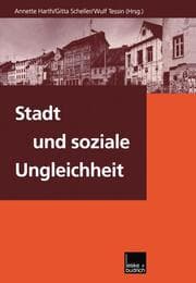 Cover von Stadt und soziale Ungleichheit